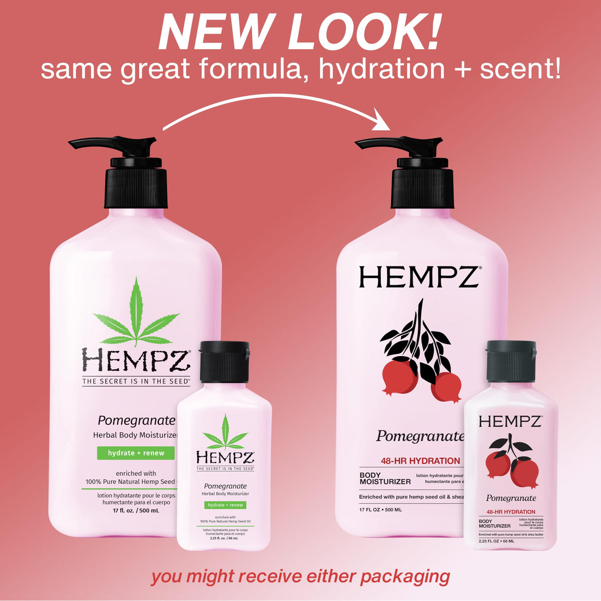 Hempz cream texture close-up showing smooth, lightweight hydration benefit