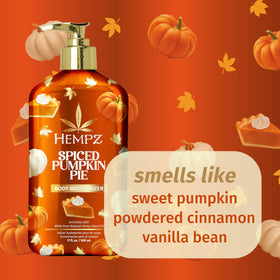 Hempz pump dispenser close-up demonstrating easy, mess-free application