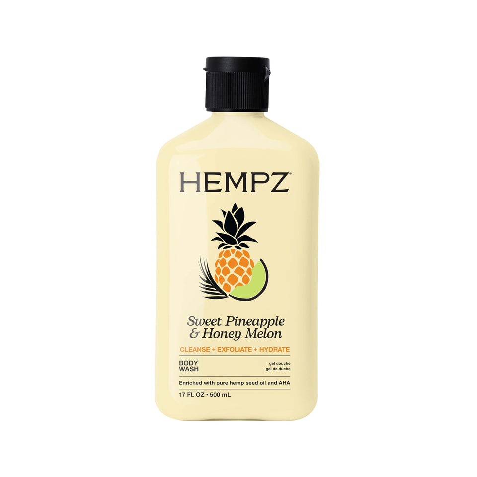 Hempz front bottle shot showing label and scent for clear identification and benefit