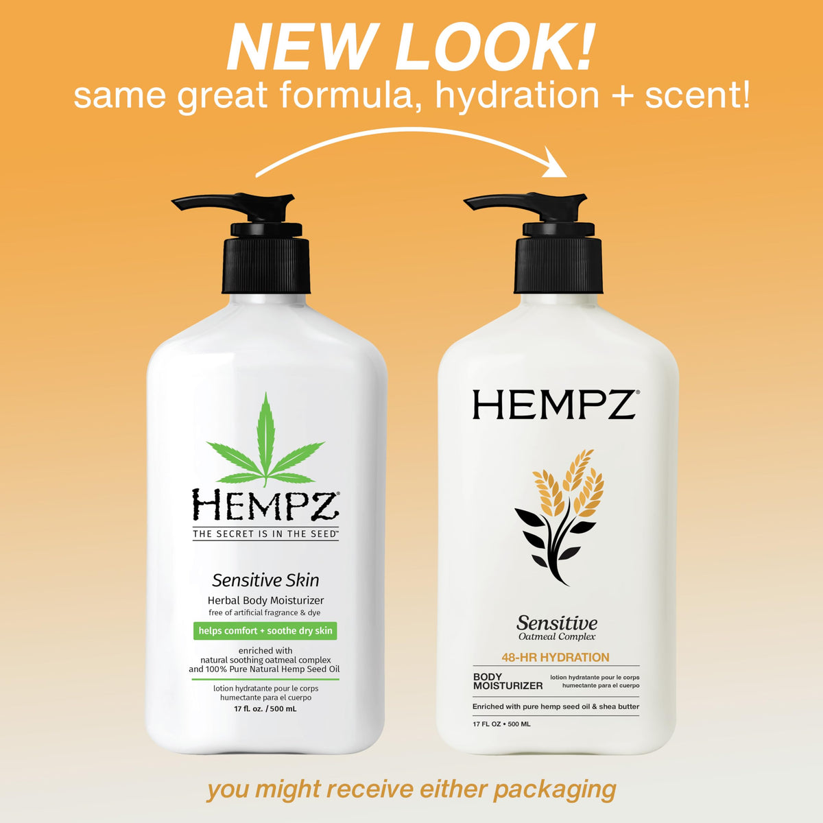Hempz creamy texture close-up demonstrating smooth, fast-absorbing finish