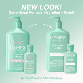 Hempz cream texture closeup showing smooth consistency and quick-absorbing finish