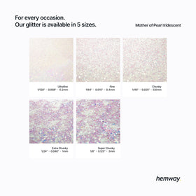 Hemway glitter applied on skin for festival look delivering safe radiant shimmer