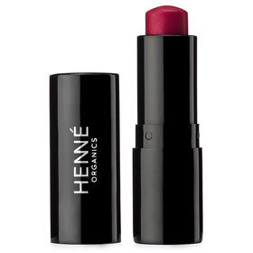 Henné Organics front packaging showing sleek luxury tube and label, suggests premium feel