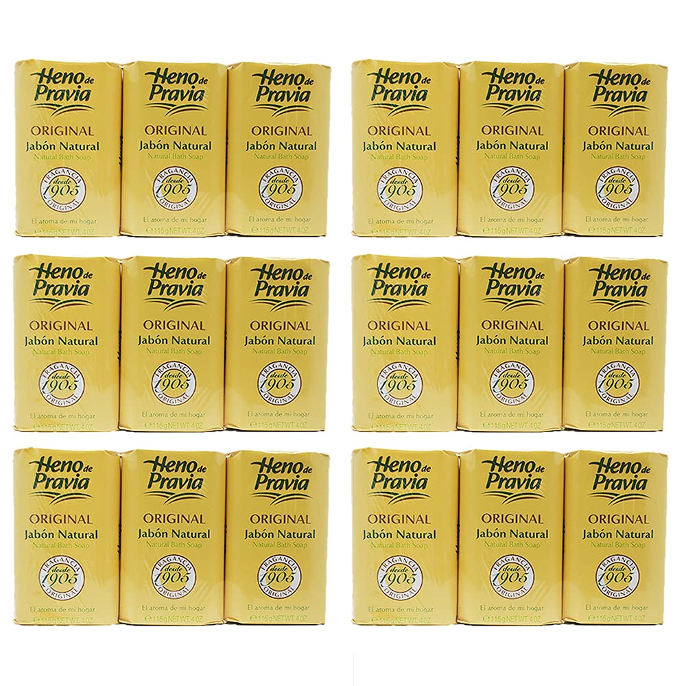 Heno de Pravia front packaging showing classic brand identity and heritage