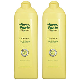 Heno de Pravia front packaging showing classic label and bottle for reliable fragrance