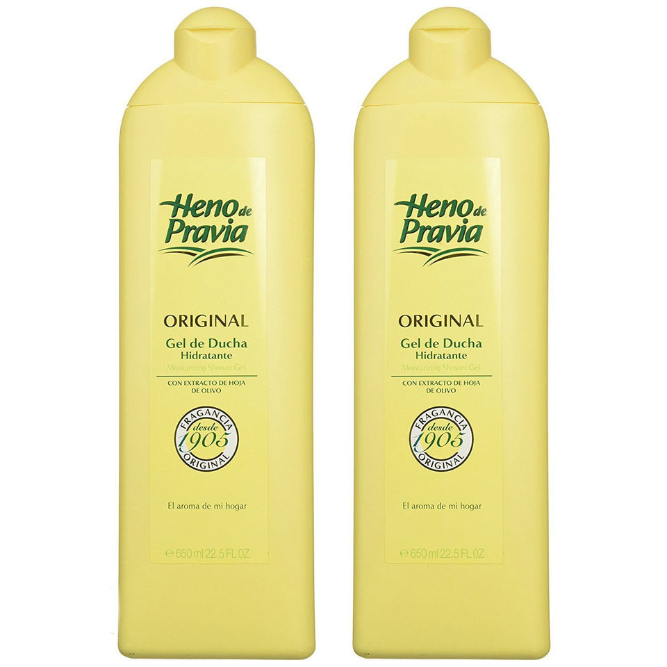 Heno de Pravia front packaging showing classic label and bottle for reliable fragrance