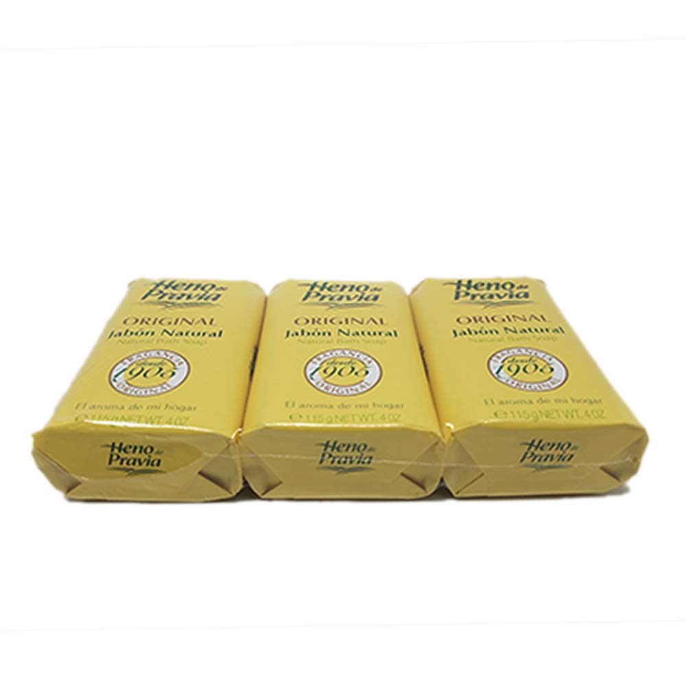 Heno de Pravia soap lathering in shower demonstrating gentle cleansing
