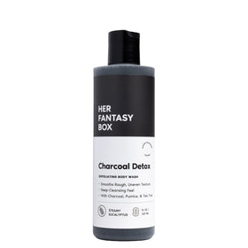 Her Fantasy Box front bottle showing label and benefits