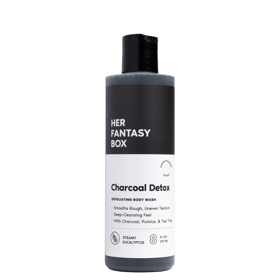 Her Fantasy Box front bottle showing label and benefits
