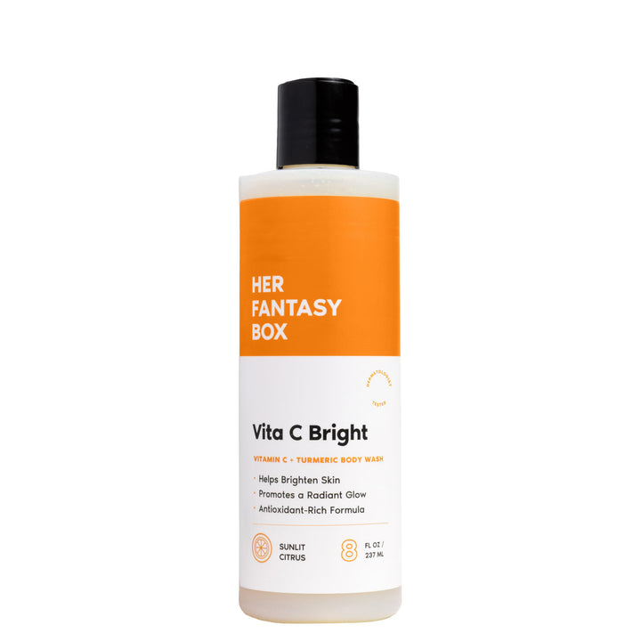 Her Fantasy Box front packaging showing vibrant citrus and benefits