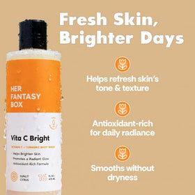 Her Fantasy Box with rosehip and jojoba oils illustrating nourishment