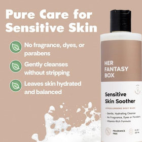 Her Fantasy Box creamy lather texture demonstrating moisturizing feel