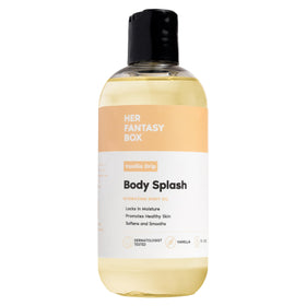 Her Fantasy Box front bottle shot showing elegant packaging and warm vanilla appeal