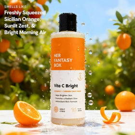 Her Fantasy Box back label with ingredients list for transparent benefit