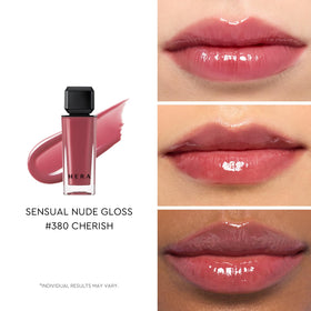 HERA CHERISH open wand showing smooth gloss texture and glide