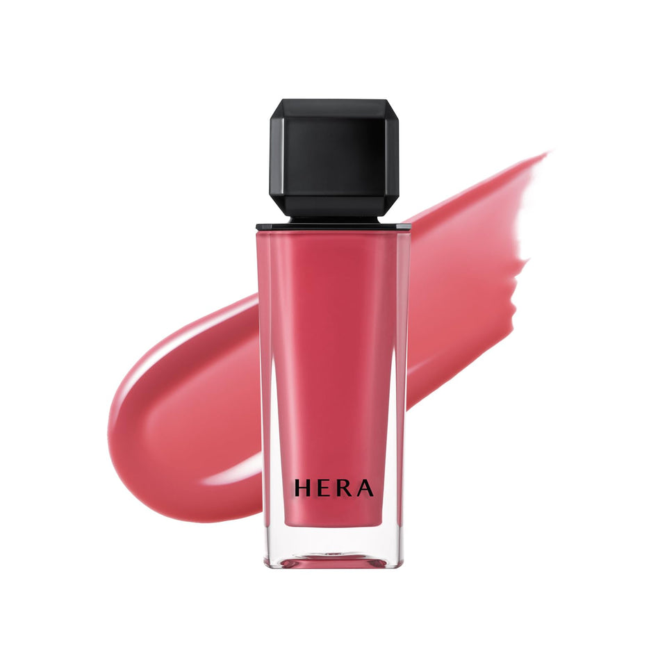 HERA front packaging showing SUNKISSED mini gloss for travel convenience