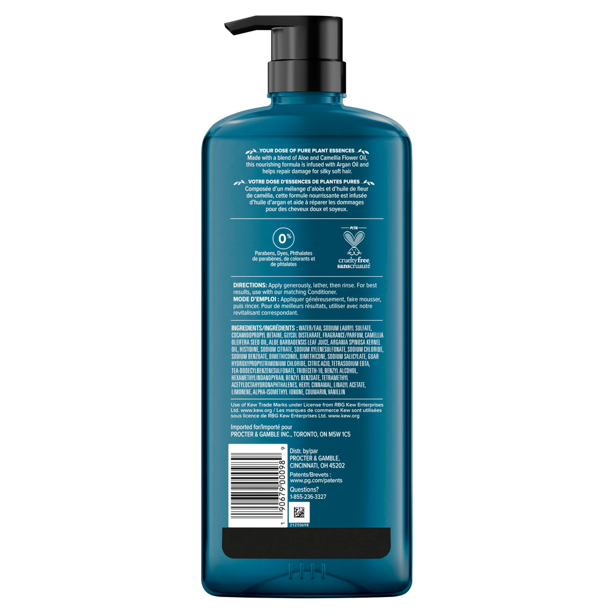Herbal Essences shampoo in bathroom setting illustrating daily use convenience