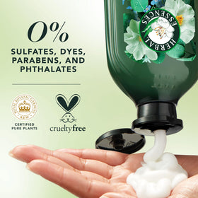 Herbal Essences camellia flower oil droplet representing lightweight nourishment