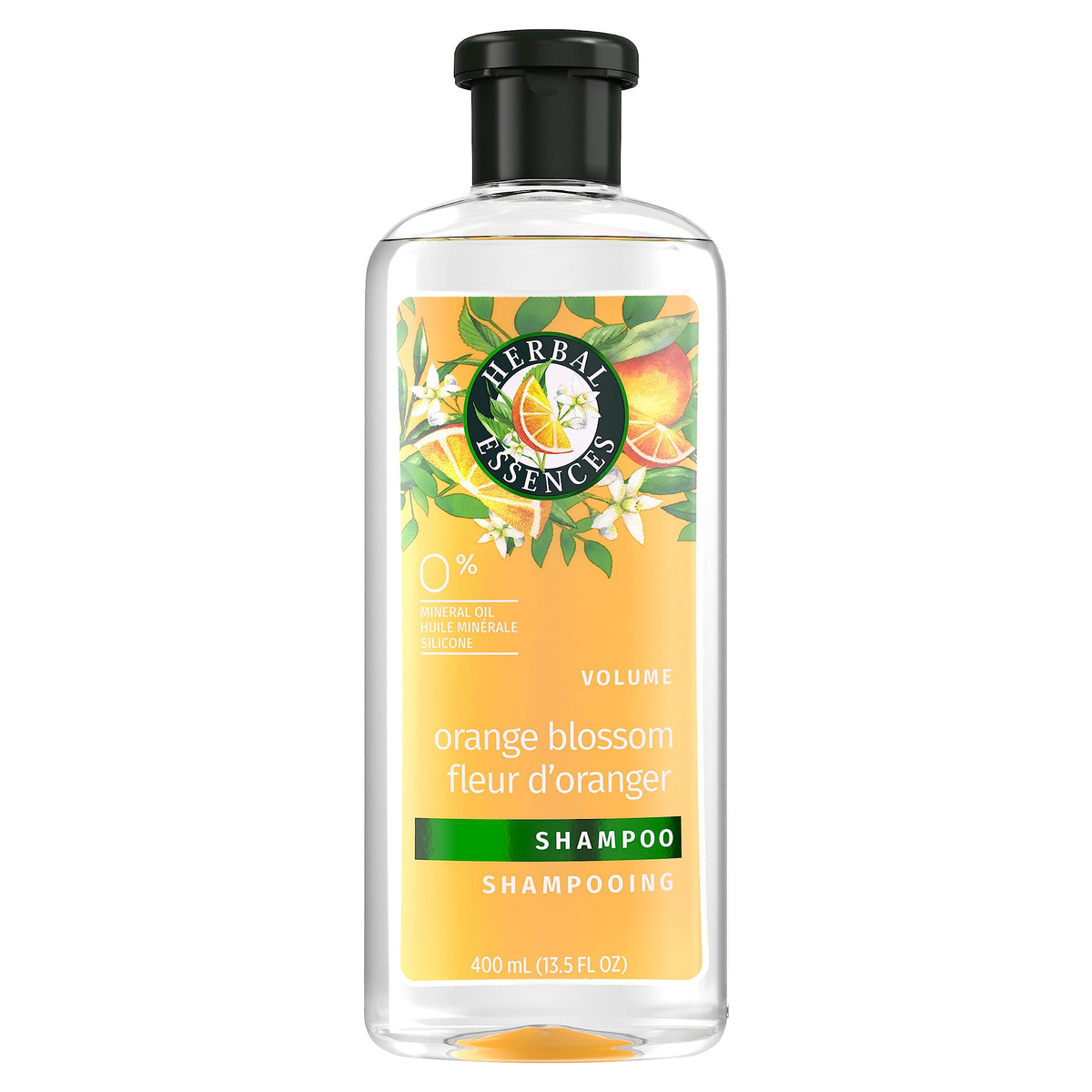 Herbal Essences front packaging showing bottle and product benefit