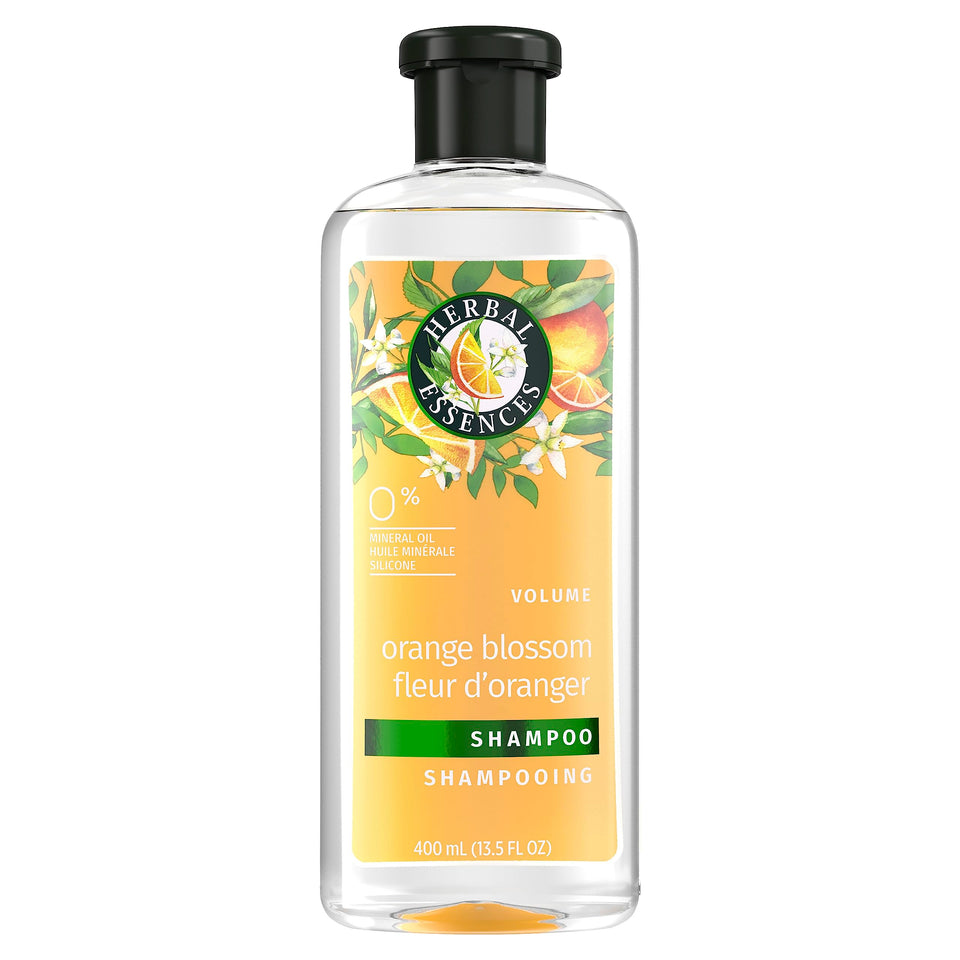 Herbal Essences front packaging showing bottle and product benefit