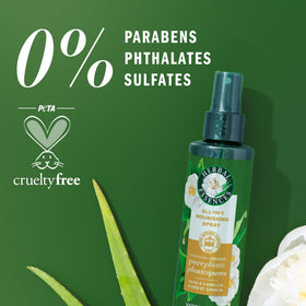 Herbal Essences spray protecting hair from hot styling tools for heat safety