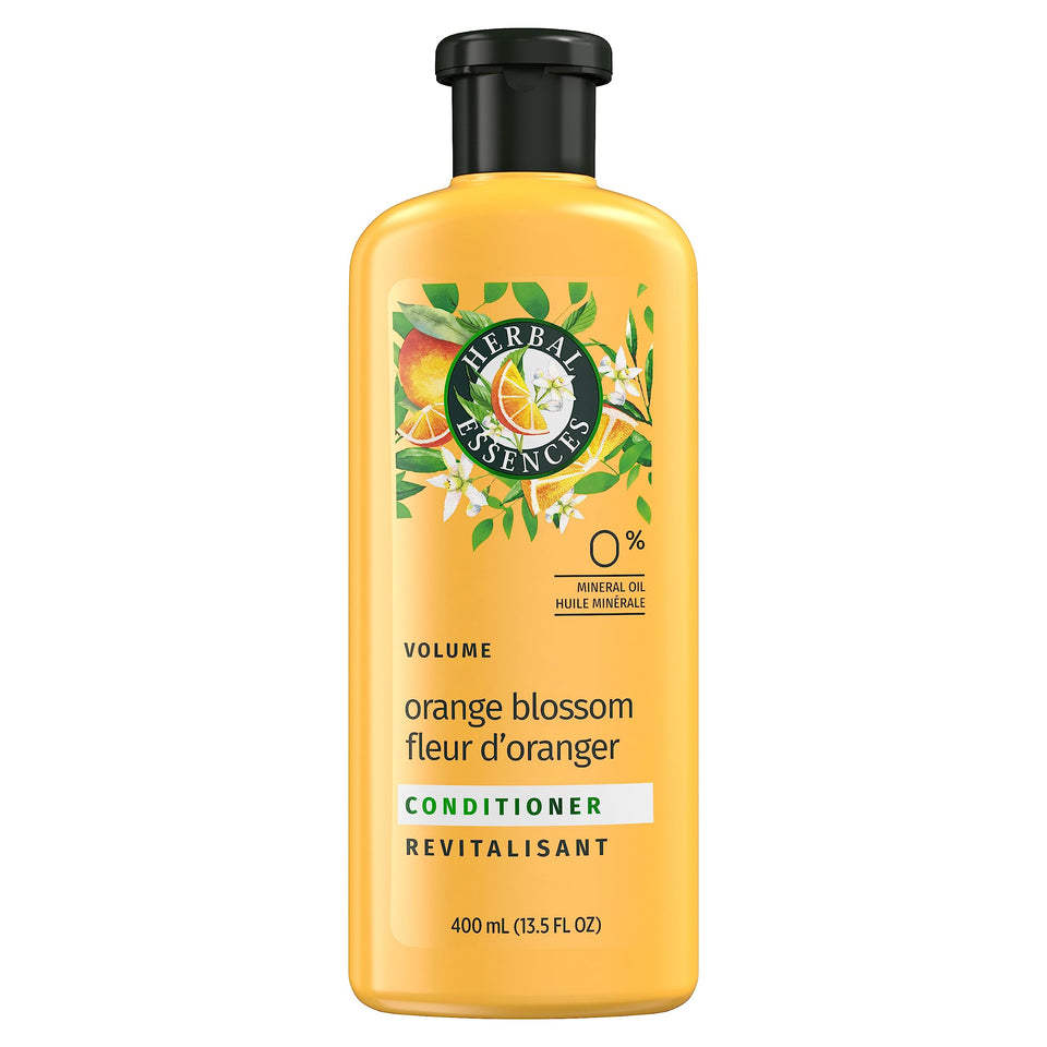 Herbal Essences front packaging showing bottle and branding, bright shelf appeal