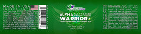 Herbal Mana Alpha Warrior cream texture close-up highlighting fast absorption