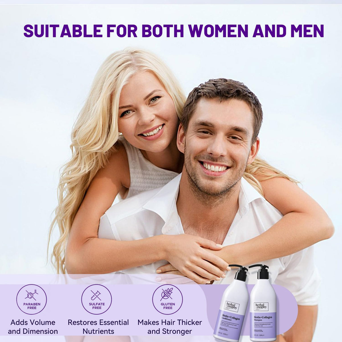 Herbalosophy argan oil and collagen visuals indicating nourishing boost