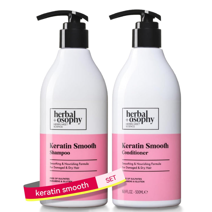 Herbalosophy front packaging showing both bottles and benefits