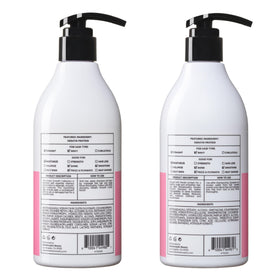 Herbalosophy ingredients hero shot highlighting keratin and moisturizing benefits