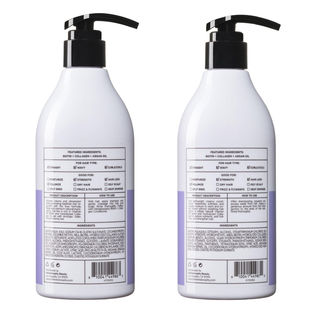 Herbalosophy set on shower shelf in a bathroom enhancing daily routine