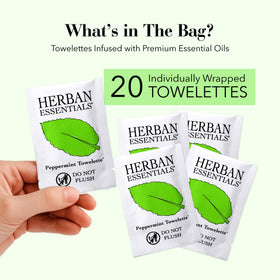 Herban Essentials close-up of wipe fabric texture and durable non-tearing cloth benefit