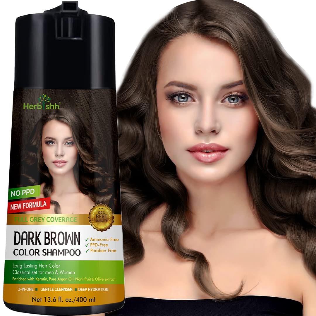 Herbishh front packaging showing 400ml bottle and dark brown label for clear product identification and trust