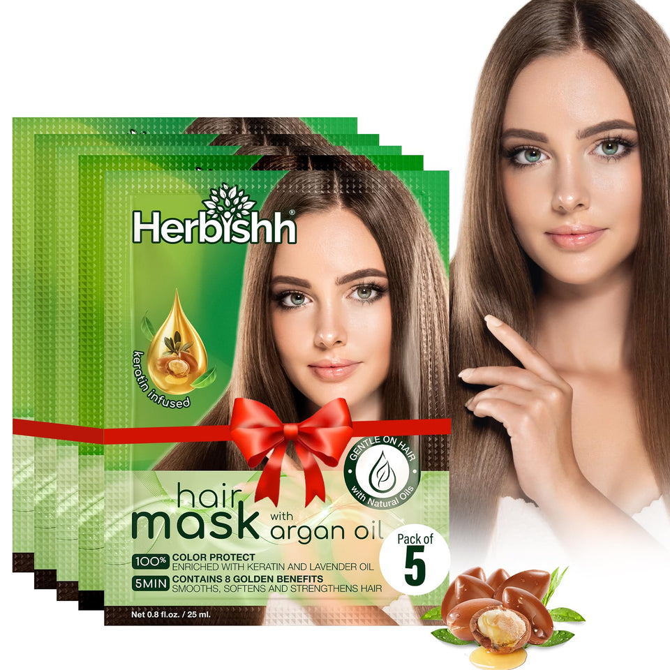 Herbishh front packaging showing five travel pouches for easy use