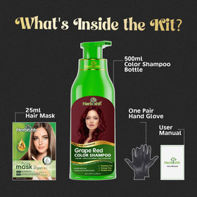 Herbishh botanical ingredients display with argan and ginseng for nourishing care