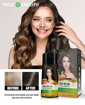 Herbishh keratin and argan oils arrangement highlighting strengthening and smoothing benefits