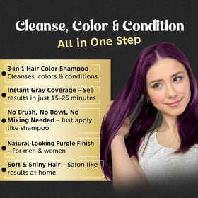 Herbishh creamy lather texture, shows conditioning foam and gentle cleansing