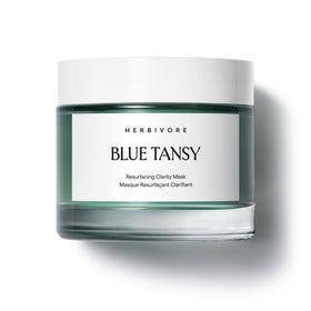 HERBIVORE front jar packaging showing label and 60 mL size, clear product identity and benefit