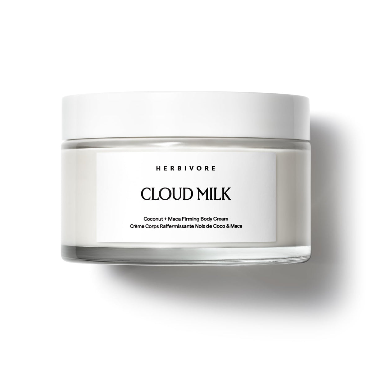 HERBIVORE front packaging view showing jar and product name with clean design benefit