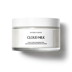 HERBIVORE front packaging view showing jar and product name with clean design benefit