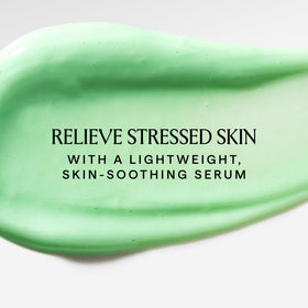 HERBIVORE serum on hand demonstrating lightweight, non-greasy hydration benefit