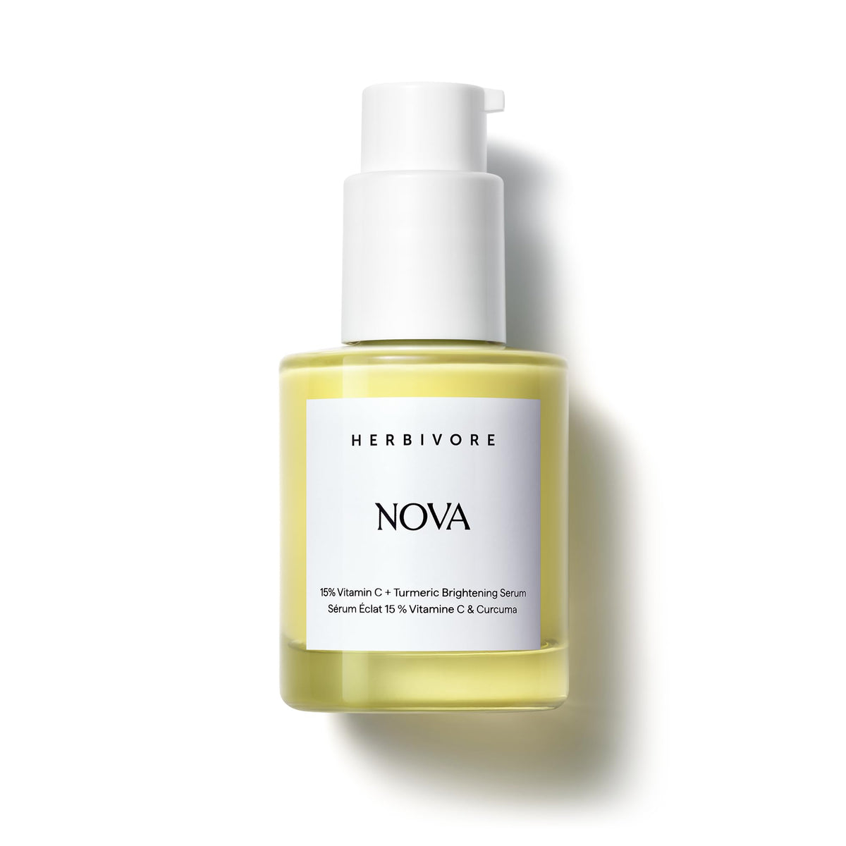 HERBIVORE Nova front bottle showing label and 30 mL size for easy identification and trust