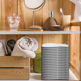 Hercicy slippers arranged in spa setting indicating guest readiness