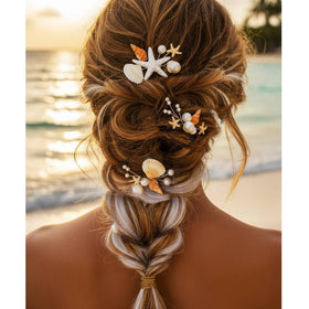 HEREAD three pins laid flat to show pack of 3 and coordinated styling options