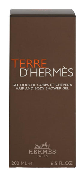 Hermès Terre d'Hermès in-shower use demonstrating quick rinse and fresh scent
