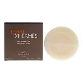 Hermès Terre d'Hermès soap lather close-up on skin, gentle-cleanse benefit