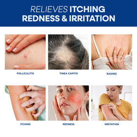 Hermon applied to face showing gentle spot treatment benefit