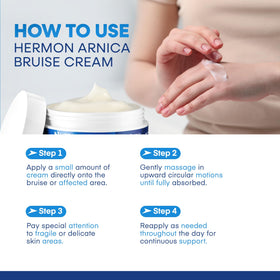 Hermon back label close-up showing ingredients and directions
