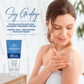 Hermon cream applied to forearm illustrating targeted use and soothing benefit