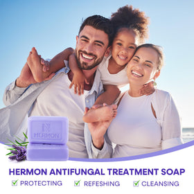 Hermon four-pack box arrangement showing value pack for regular use